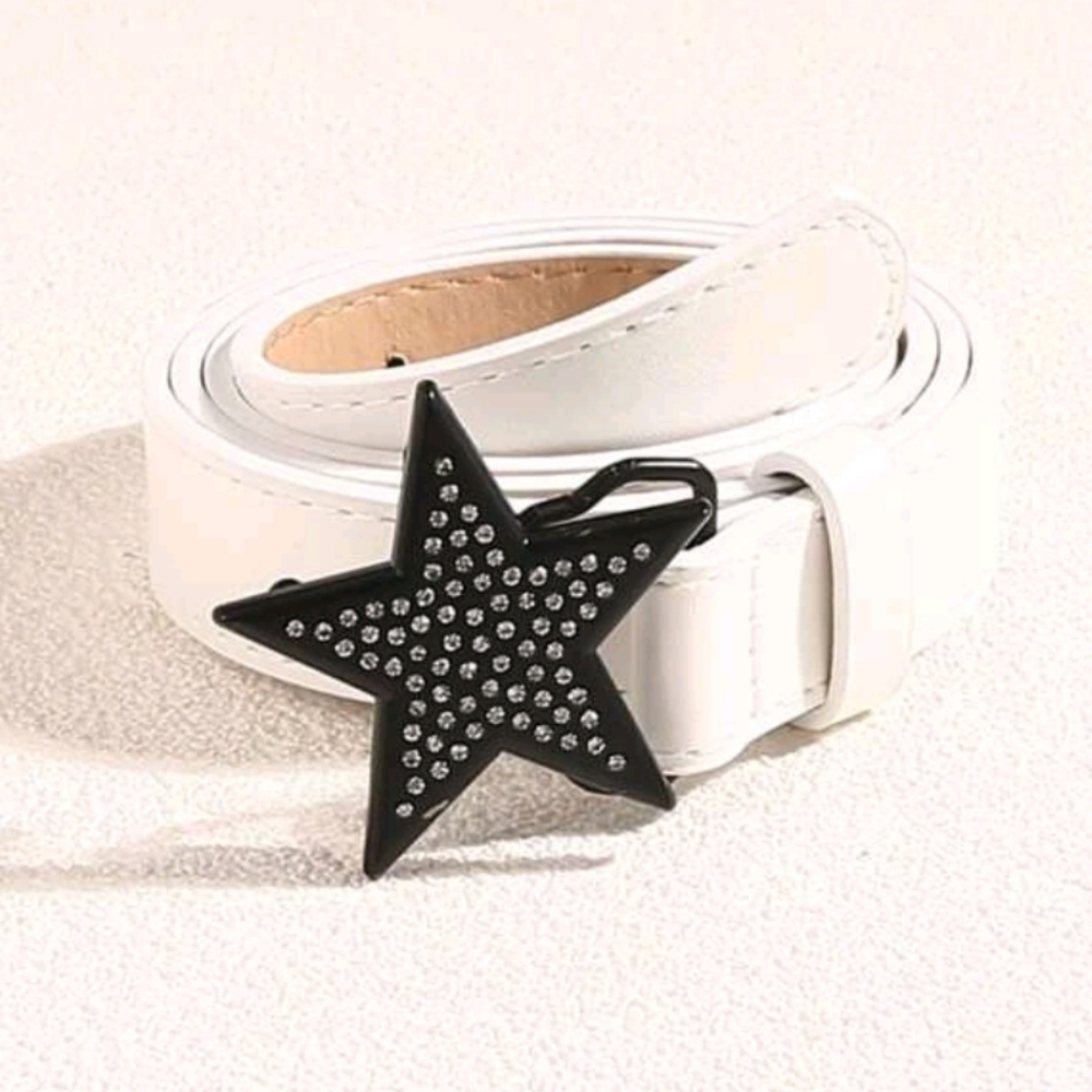 PU Belt with Star removable Buckle